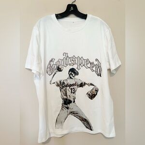 White Graphic T-Shirt